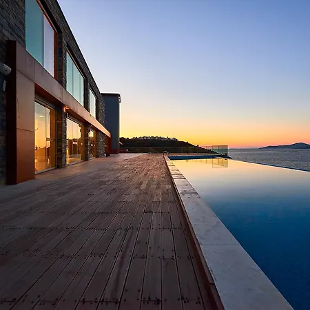 Villa On The Coast Of The Aegean Sea